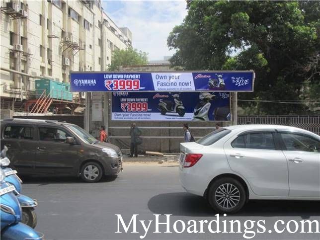 Bus Stop Ads at Dhashaprakash Opp Bus Stop in Chennai, Best Hoardings advertising company in Chennai